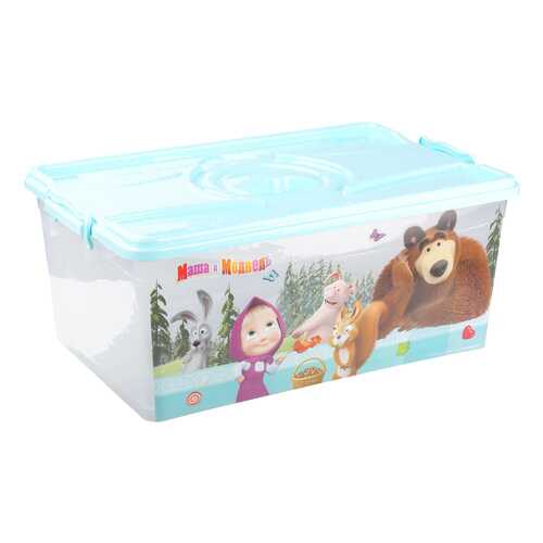 Ящик для хранения игрушек Альтернатива Маша и Медведь М7316 в Дети