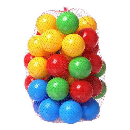 Шарики пластиковые Нордпласт для сухих бассейнов 411 50 шт. разноцветные в Дети