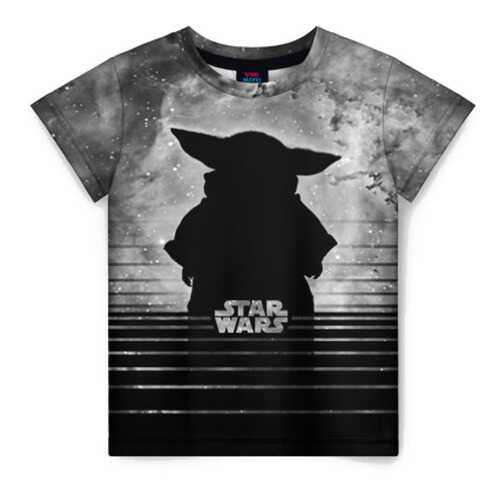 Детская футболка ВсеМайки 3D Child Yoda Star wars, размер 128 в Дети