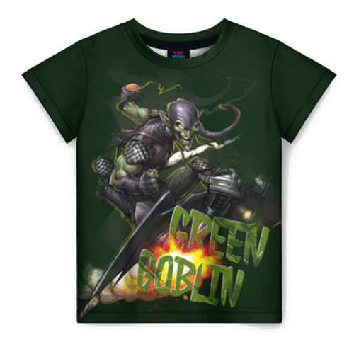 Детская футболка ВсеМайки 3D Green Goblin, размер 110 в Дети