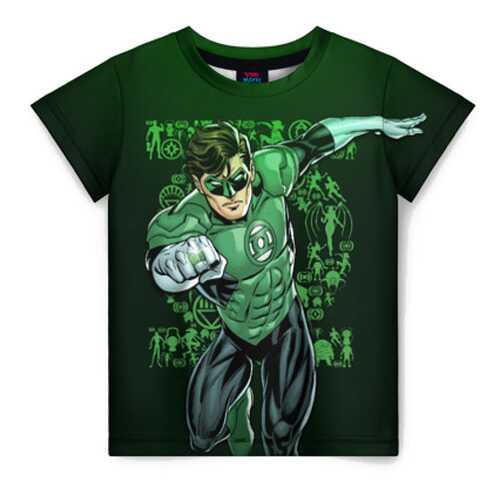 Детская футболка ВсеМайки 3D Green Lantern, р. 152 в Дети