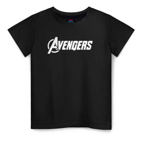 Детская футболка ВсеМайки Avengers logo white хлопок, р. 170 в Дети