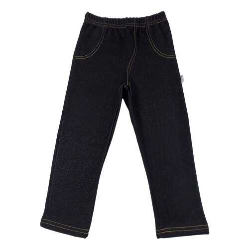 Штаны Папитто джинс футер черный, размер 122 в Дети
