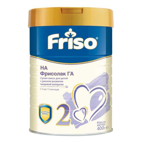 Молочная смесь Friso Гипоаллергенная 2 от 6 до 12 мес. 400 г в Дети