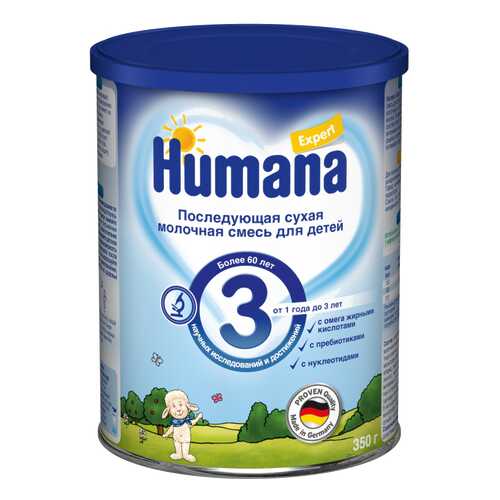 Молочная смесь Humana Expert 3 от года 350 г в Дети