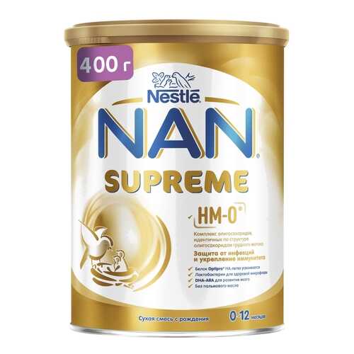 Молочная смесь NAN Supreme от 0 до 12 мес. 400 г в Дети