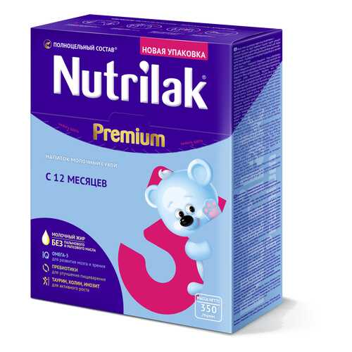 Молочная смесь Nutrilak Premium 3 от года 350 г в Дети