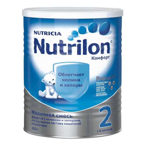 Молочная смесь Nutrilon Comfort 2 от 6 до 12 мес. 400 г в Дети