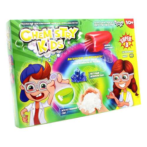 DANKO TOYS Набор для опытов Chemistry Kids. Магические эксперименты. Набор 3 CHK-02-03 в Дети