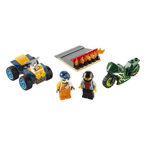 Конструктор LEGO City Nitro Wheels 60255 Команда каскадёров в Дети