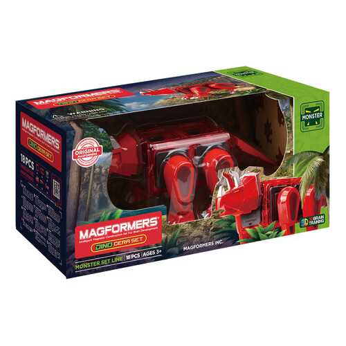 Конструктор магнитный Magformers Dino Cera set в Дети