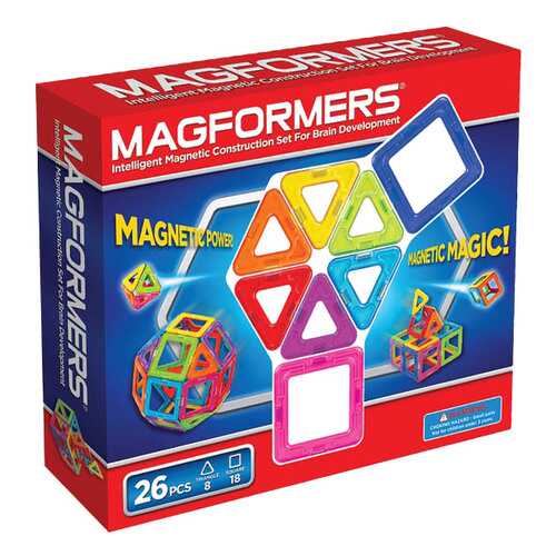 Конструктор магнитный Magformers Магнитный 26 деталей в Дети