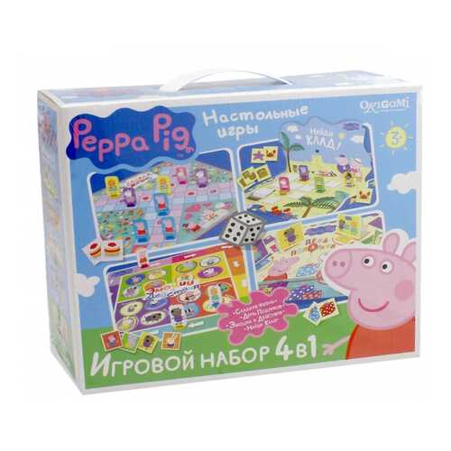 Игровой набор Peppa Pig Игровой набор 4в1 в Дети