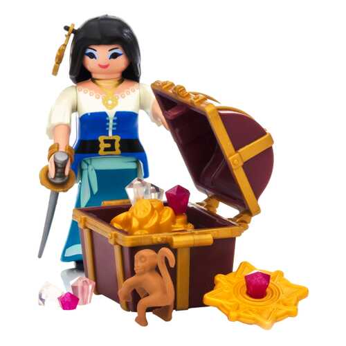 Игровой набор Playmobil Экстра-набор:Пират с сокровищами в Дети