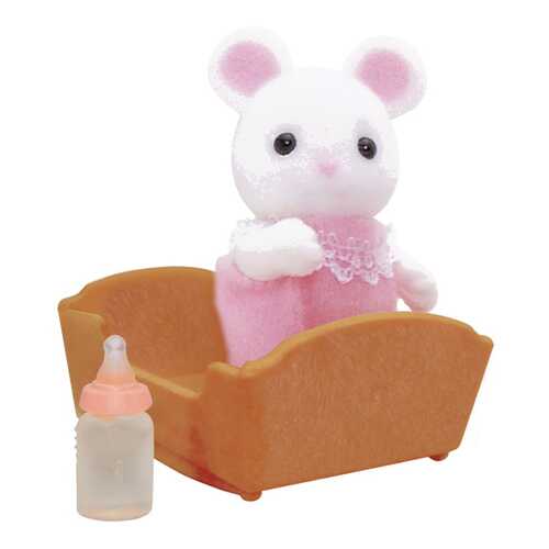 Игровой набор Sylvanian Families Малыш Белый Мышонок в Дети