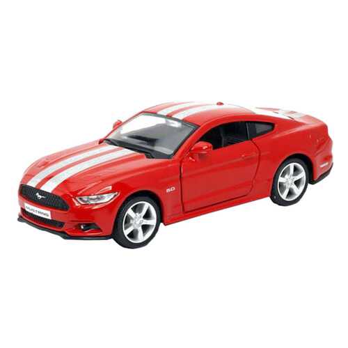 Машина металлическая RMZ 1:32 Ford 2015 Mustang with Strip инерционная красный 554029C-RD в Дети