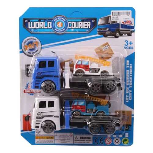 Набор из 2 игрушечных автовозов World Courier Gratwest В87071 в Дети