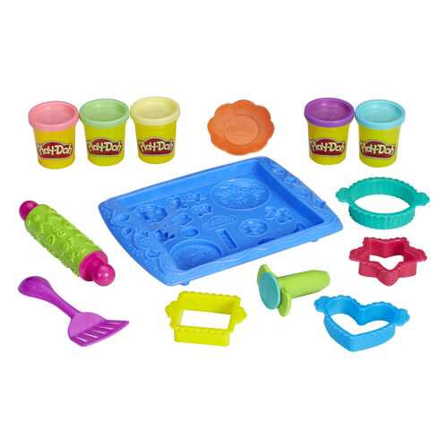 Набор для лепки из пластилина play-doh магазинчик печенья b0307 в Дети