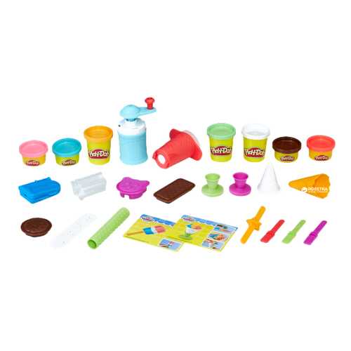 Набор для лепки Создай любимое мороженое Hasbro Play-Doh E0042 в Дети