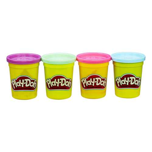 Play-doh набор из 4 баночек b5517 b6510 в Дети