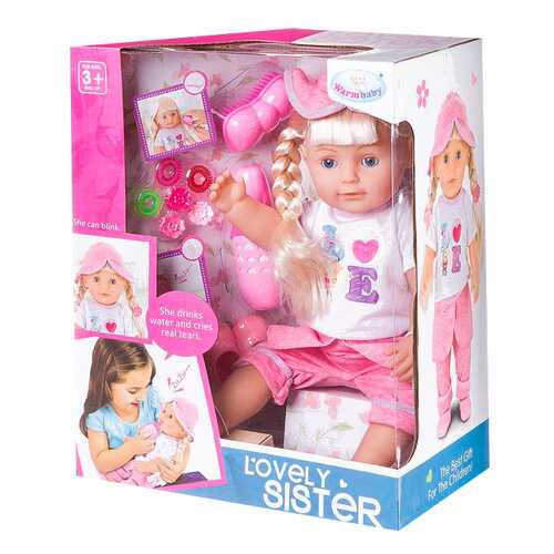 Кукла Shenzhen Toys Lovely Sister WZJ016-1 40 см в Дети