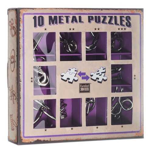 Головоломка Eureka 3D Puzzle фиолетовый металлический 10 шт. 473359 в Дети