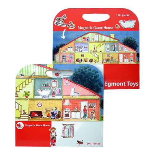 Магнитная игра Egmont Toys Дом в Дети