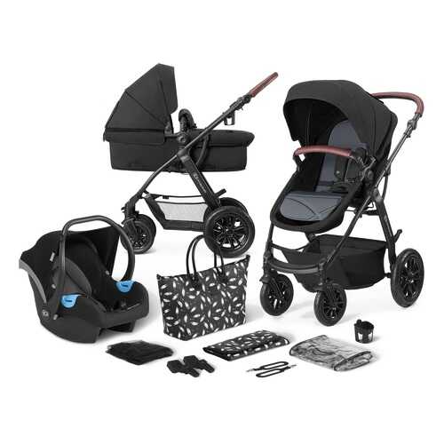 Коляска 3 в 1 Kinderkraft XMOOV Black в Дети