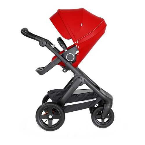 Коляска прогулочная Stokke Trailz (Стокке Трэйлз) Black/Red с черной ручкой 562205 в Дети