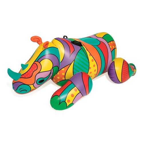 Игрушка для катания верхом Bestway Поп-арт носорог, 201х102 см в Дети
