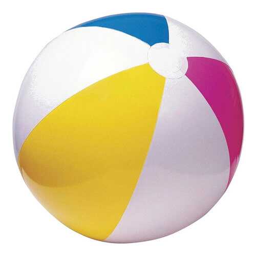 Мячик надувной Intex Gloossy Panel Ball 59030NP в Дети