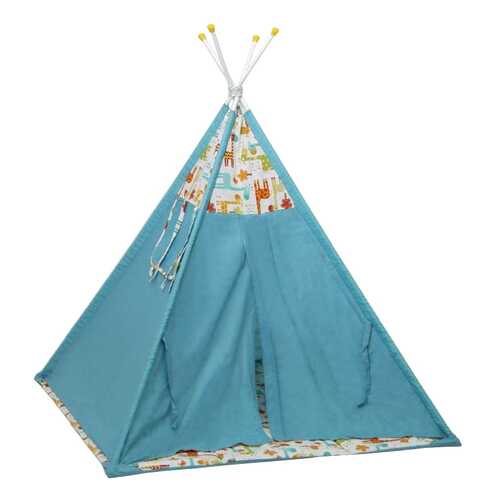 Игровая палатка Polini Жираф, голубой в Дети