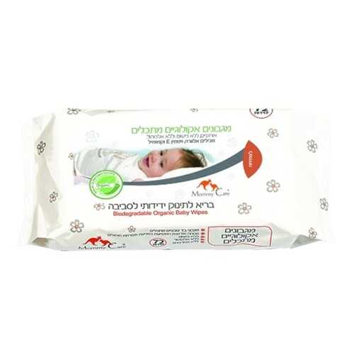 Детские влажные салфетки Mommy Care Care органические 72 шт. в Дети