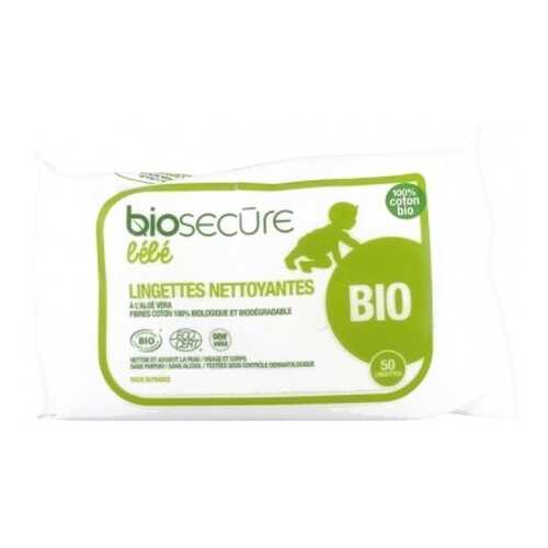 Очищищающие влажные салфетки BioSecure для младенцев, 50 шт. в Дети